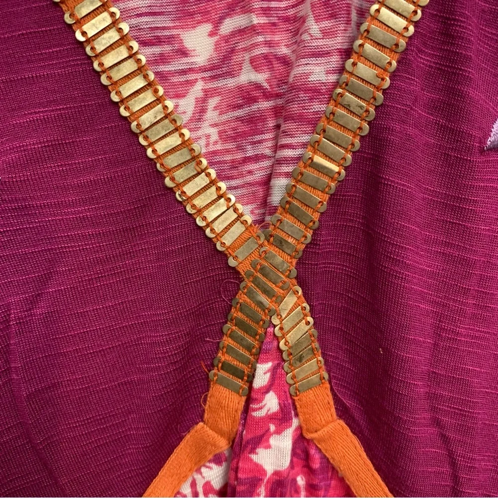Anthropologie Ric Rac Embroidered Tank - Picture 10 of 12